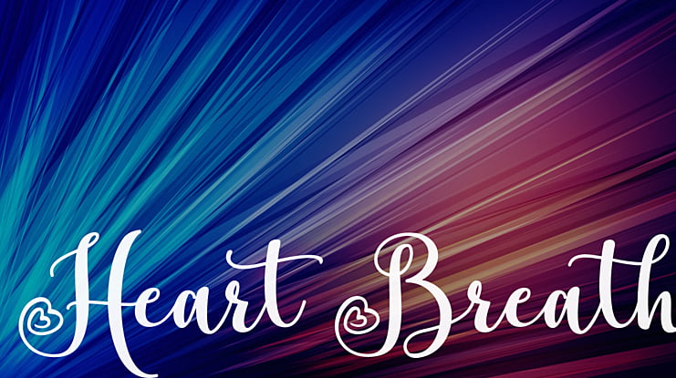 Heart Breath Font