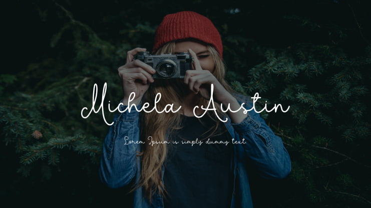 Michela Austin Font Family