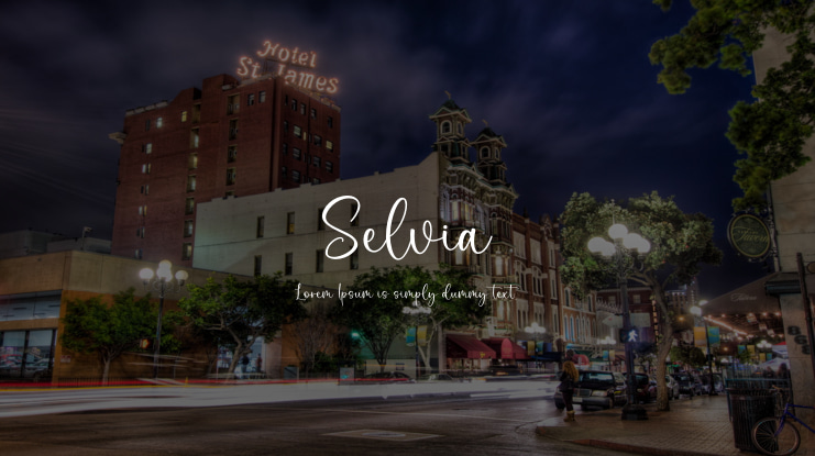 Selvia Font