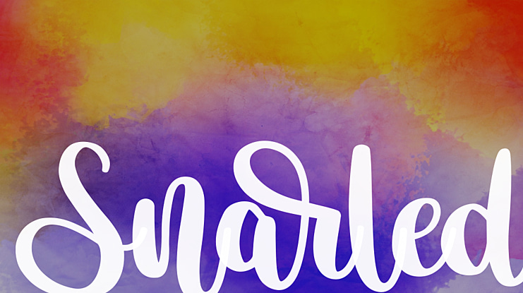 Snarled Font