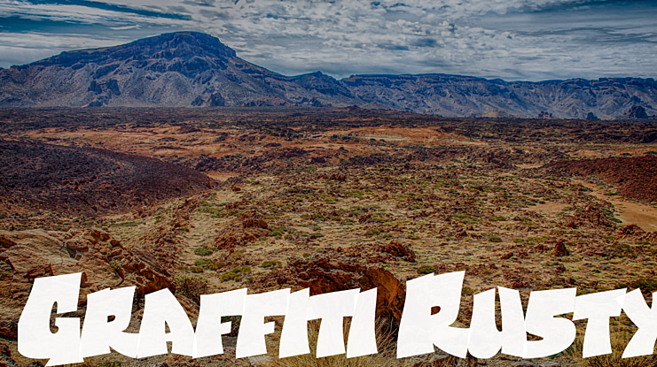 Graffiti Rusty Font Family