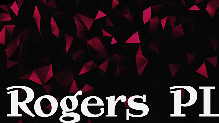 Rogers PL Font