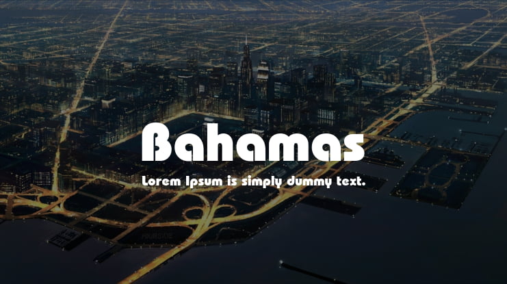Bahamas Font Family