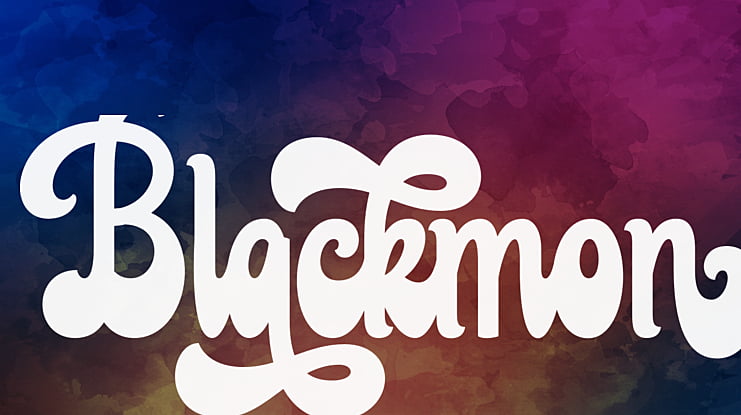 Blackmon Font
