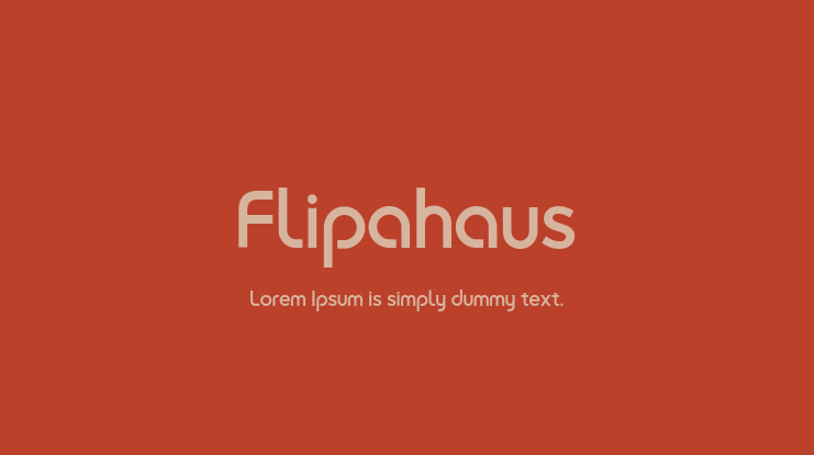 Flipahaus Font