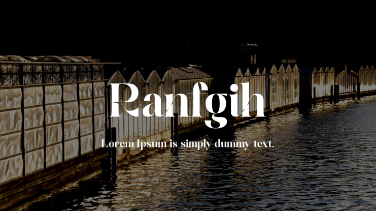 Ranfgih Font