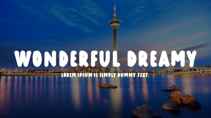 Wonderful Dreamy Font