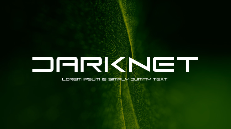 DarkNet Font Family