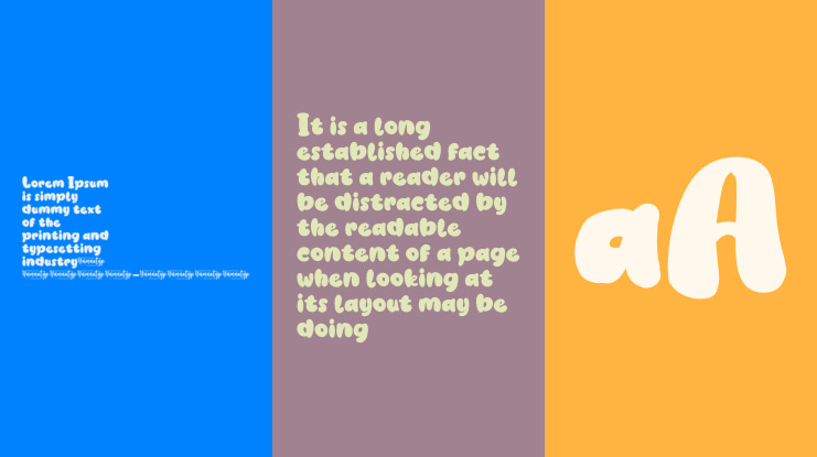 Jelly Ball Personal Use Font