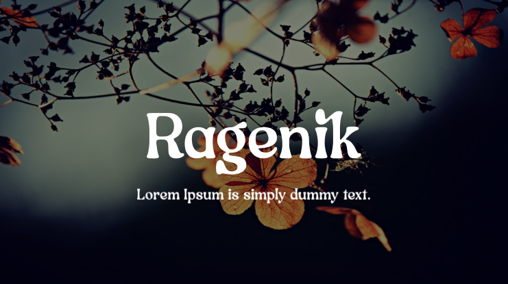 Ragenik Font