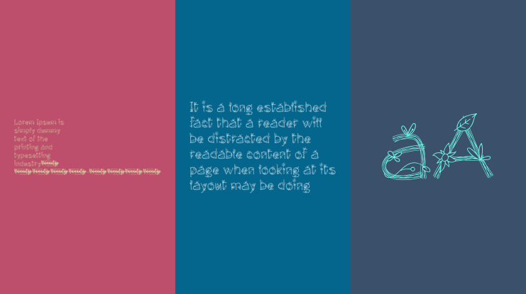 Happy Twigs Personal Use Font