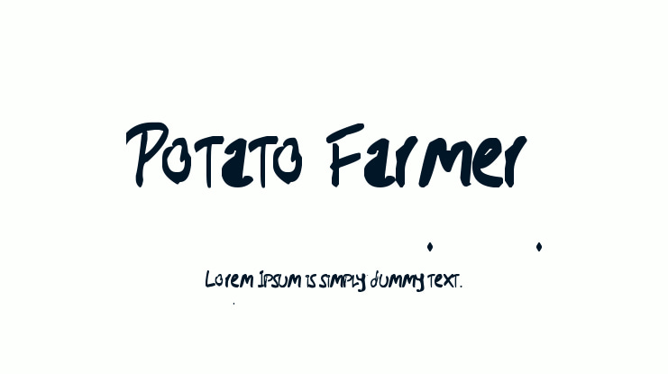 Potato Farmer Font