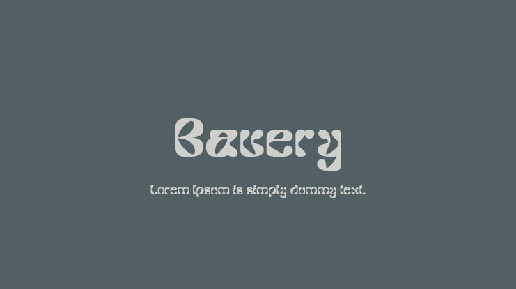 Bavery Font