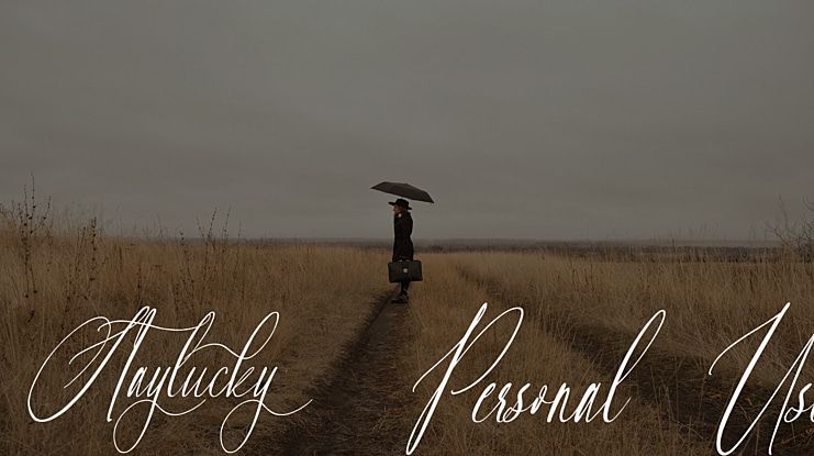 Staylucky Personal Use Font