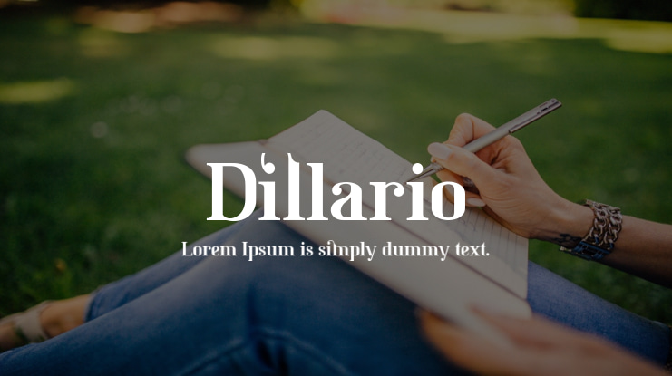 Dillario Font