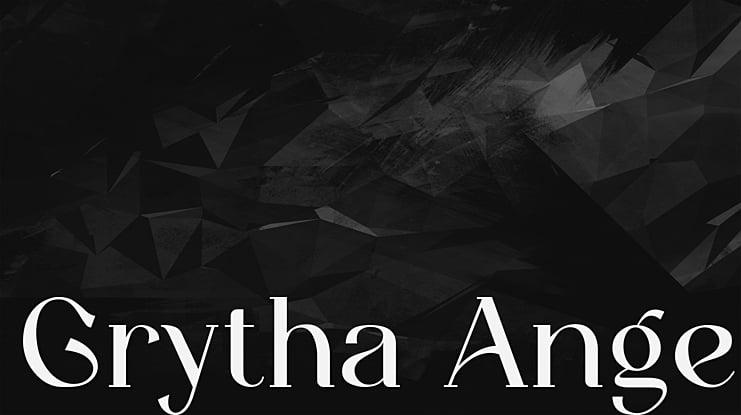 Grytha Angel Font