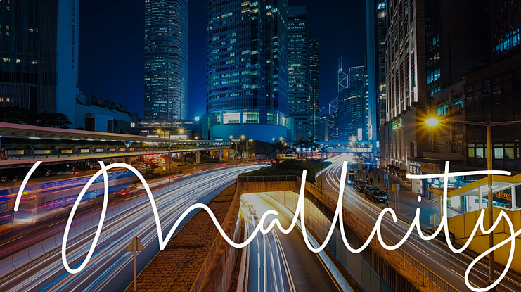 Mallcity Font