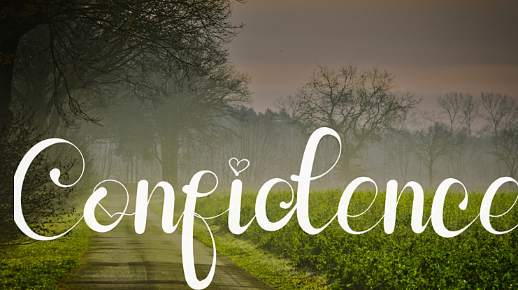 Confidence Font