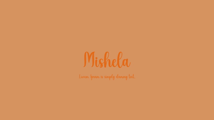 Mishela Font