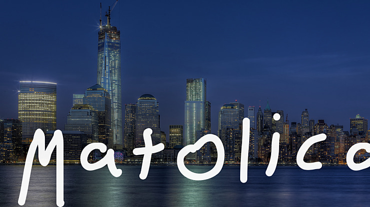 Matolica Font