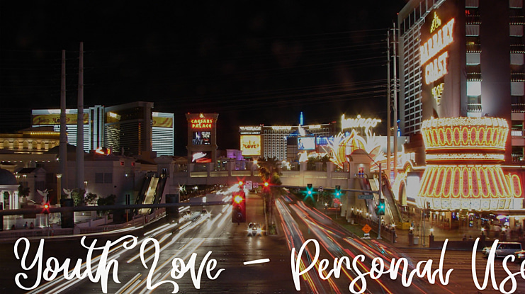 Youth Love - Personal Use Font