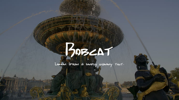 Bobcat Font