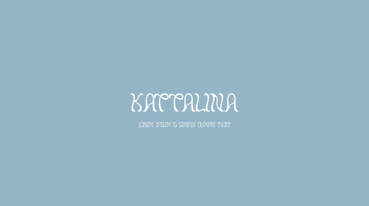 Kattalina Font