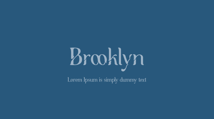 Brooklyn Font