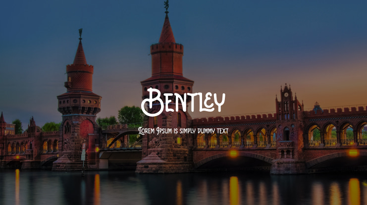 Bentley Font
