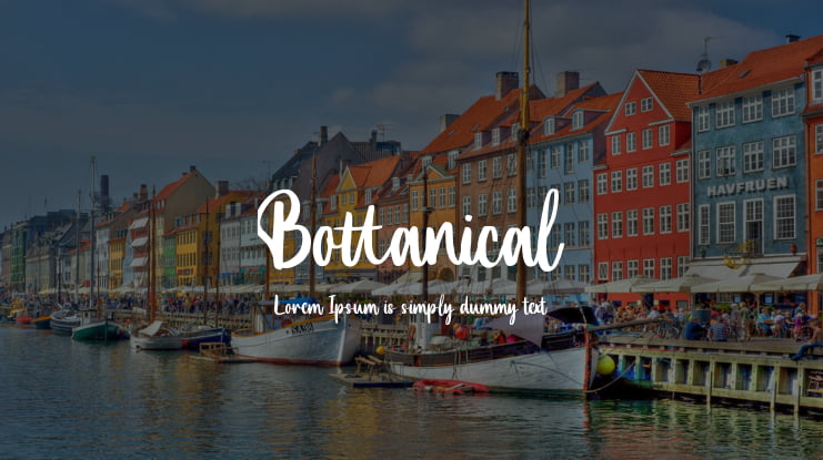 Bottanical Font
