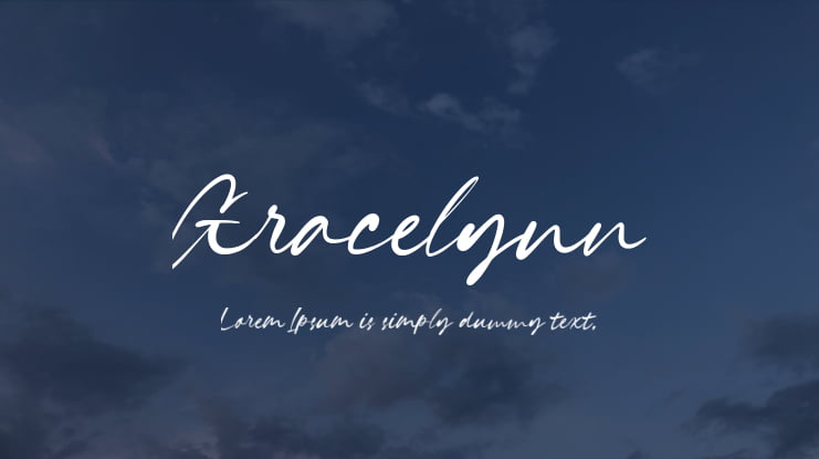 Gracelynn Font