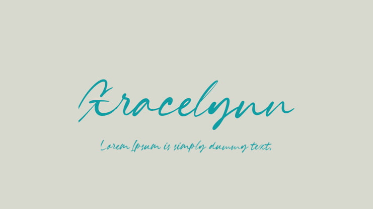 Gracelynn Font