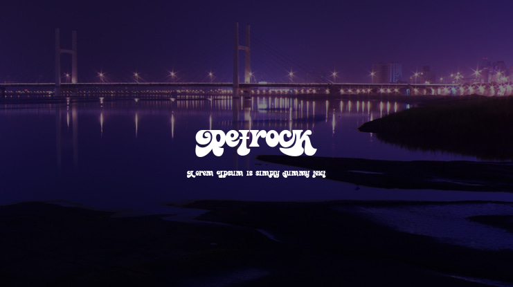 Retrock Font