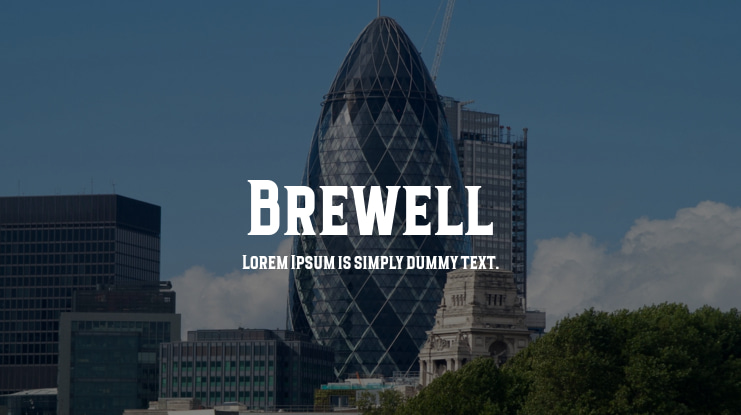 Brewell Font