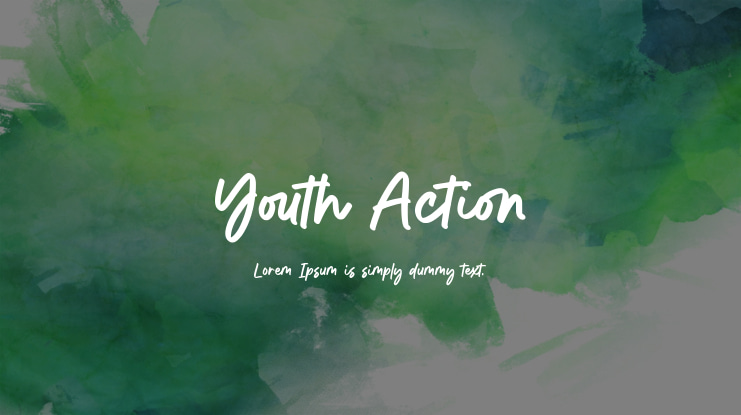 Youth Action Font