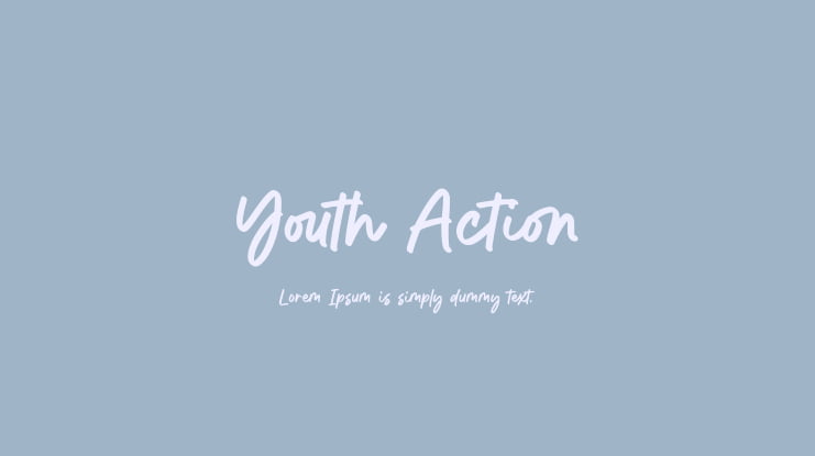 Youth Action Font