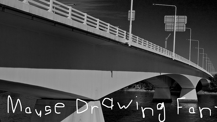 Mouse Drawing Font