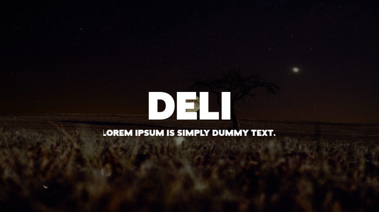 Deli Font