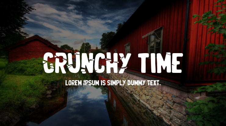 Crunchy Time Font