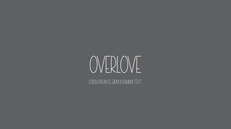 Overlove Font
