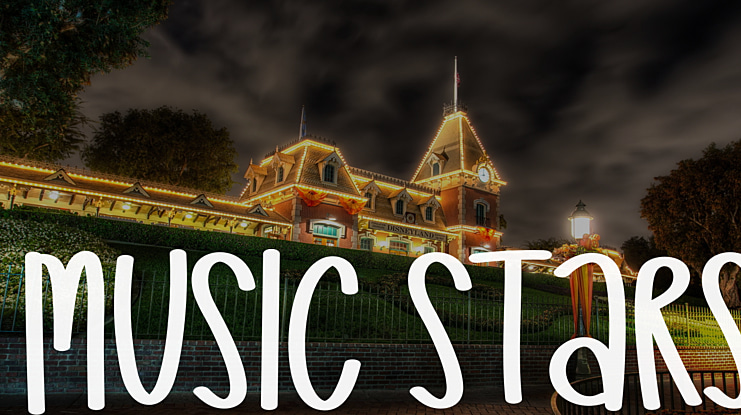 Music Stars Font