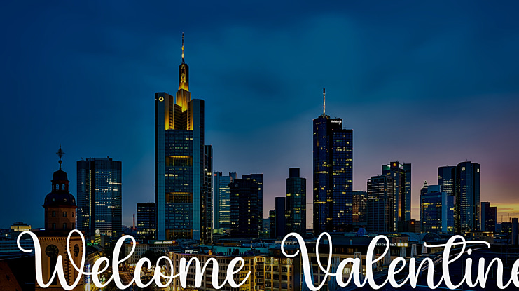 Welcome Valentine Font