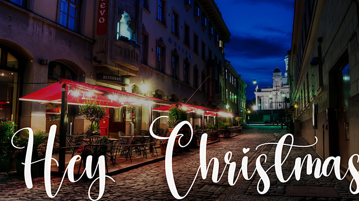 Hey Christmas Font