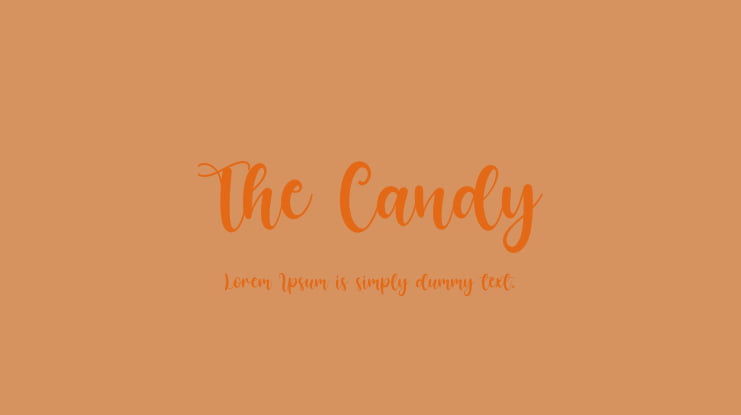 The Candy Font