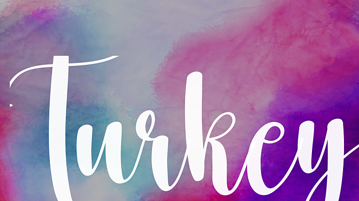 Turkey Font