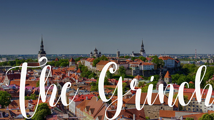 The Grinch Font