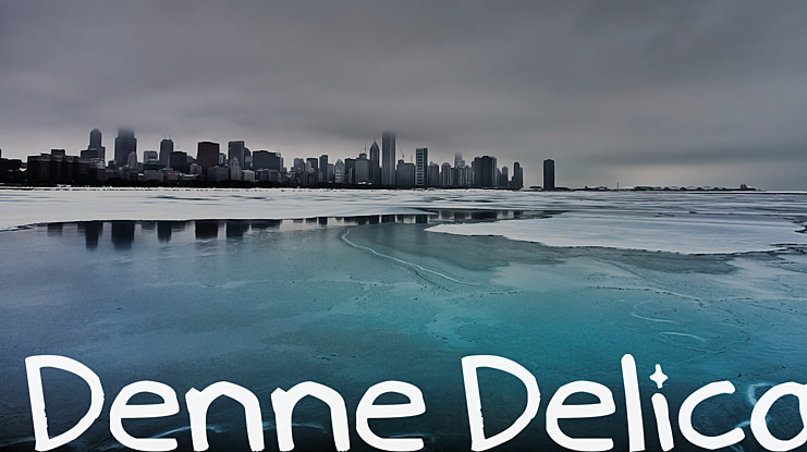 Denne Delica Font