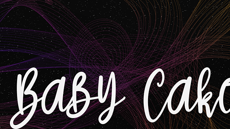 Baby Cake Font