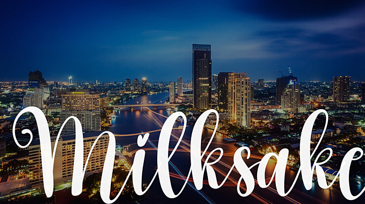 Milksake Font