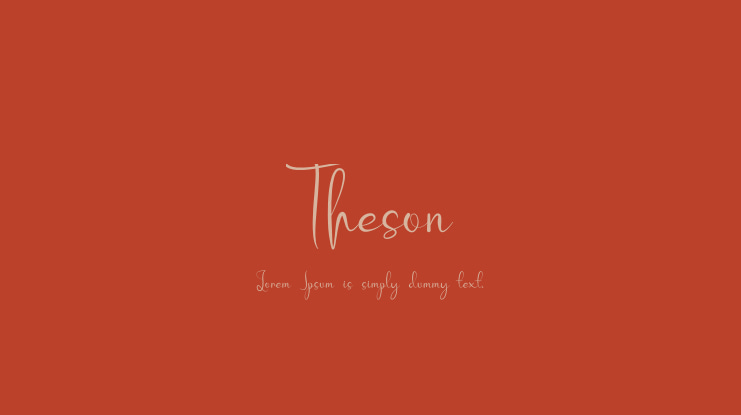 Theson Font